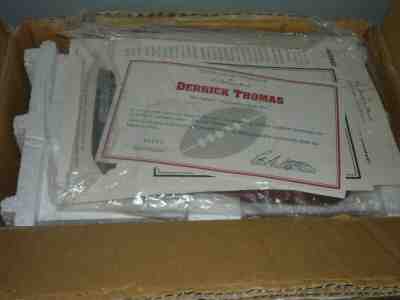 DANBURY MINT KC CHIEFS LEGEND OLB DERRICK THOMAS   