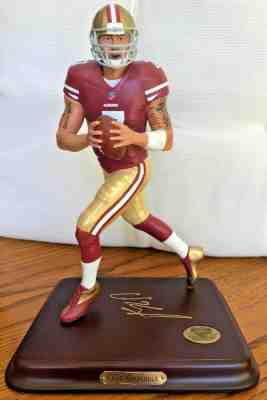 Danbury Mint - SF 49ers Colin Kaepernick Sculpture Individually Hand Numbered! 