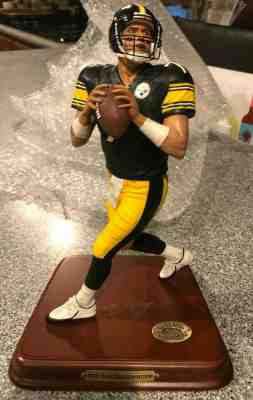 Ben Roethlisberger Danbury Mint All Star Figurine Pittsburgh Steelers w/ Base