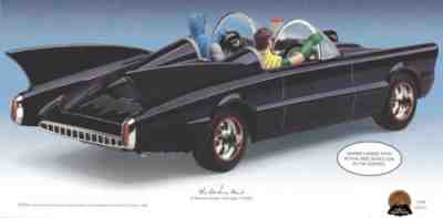 Danbury Mint 1960’s COMIC BATMOBILE 1:24 Scale