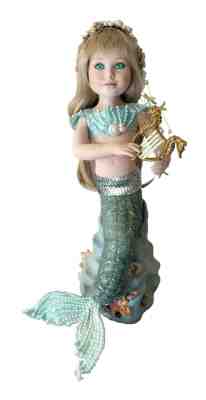 Mermaid Doll Serena Judy Belle Collectible Siren Rare Display Fantasy Figurine
