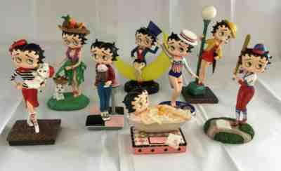 ** 8 ** Danbury Mint **BRAND NEW** BETTY BOOP Collector Figurines