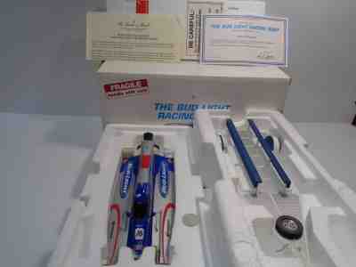 DANBURY MINT THE BUD LIGHT RACING BOAT SUPER RARE NEW IN BOX W/DOCS "ISSUE"