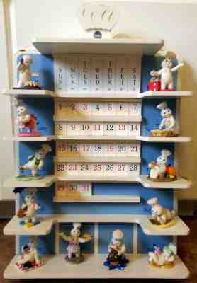 Pillsbury Doughboy Perpetual Poppin Fresh Danbury Mint 1997 Collector Shelf ad