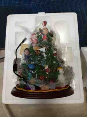Vintage Danbury Mint The Peanuts Christmas Tree New open box 
