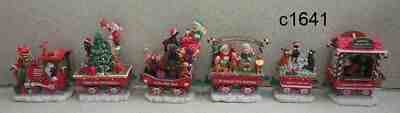 Danbury Mint MINIATURE PINSCHER CHRISTMAS EXPRESS TRAIN hard to find