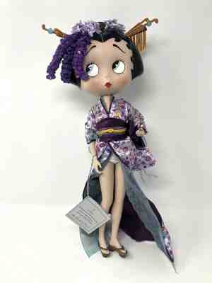 Rare Betty Boop Geisha Danbury Mint Porcelain Doll *READ DESCRIPTION*