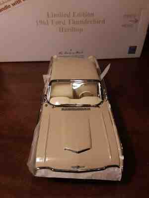 Danbury Mint 1961 Ford Thunderbird Hardtop LE NEW, unused un-displayed GORGEOUS!