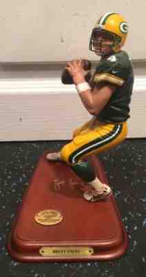 DANBURY MINT BRETT FAVRE GREEN BAY PACKERS NFL FIGURINE NICE