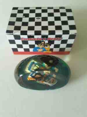 Garfield & Richard Petty Paperweight   