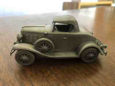 DANBURY MINT 1932 CHEVROLET SPORT ROADSTER PEWTER