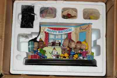 Danbury Mint Peanuts Happy Best Birthday Ever Lighted Sculpture Charlie Brown 