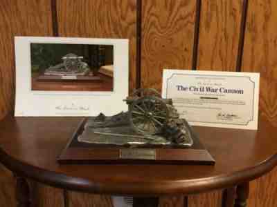 Danbury Mint Pewter Civil War Cannon