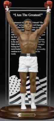 Muhammad Ali, I Am The Greatest, Figurine Statue The Danbury Mint 2014