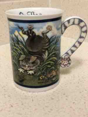 Comical Cats Coffee Mug Gary Patterson On The Prowl Danbury Mint Cup