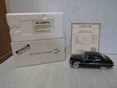 Danbury Mint 1949 Mercury Club Coupe w/Original Box & Title