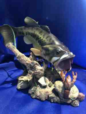 Vintage Fish Sculpture “Sudden Strike” By George Kruth Danbury Mint