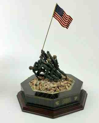 The Danbury Mint Iwo Jima Memorial Statue