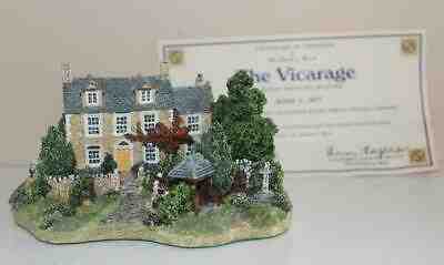 Danbury Mint The Vicarage Country Village Collection House Sculpture w/ COA