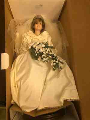 princess diana bride doll by Danbury Mint