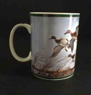 Danbury Mint Wild Wings Ducks of North America Collector Coffee Mugs Ceramic