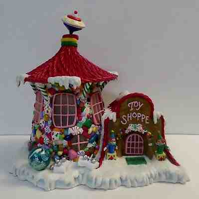 Danbury Mint Gingerbread Candy Toy Shoppe Building Christmas