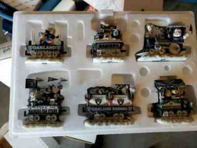 The Danbury Mint Oakland Raiders Christmas Express