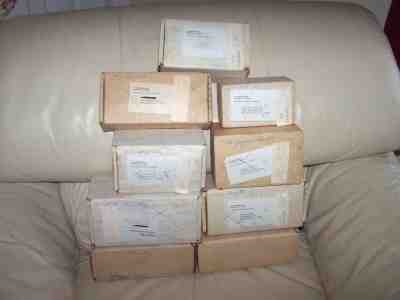 DANBURY MINT -CLASSIC CARS of the WORLD- PEWTER- 9 CAR LOT- MINT IN BOX- COA