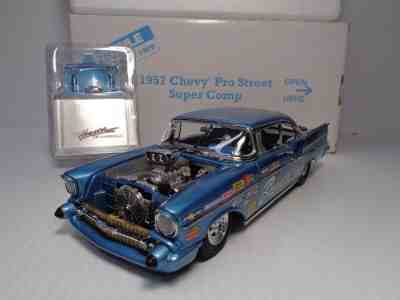 DANBURY MINT 1957 CHEVROLET CHEVY PRO STREET SUPER COMP W/ACC.GREAT PREOWNED CAR