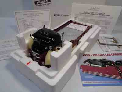DANBURY MINT RARE 1938 GMC CAB OVER ENGINE 1930'S CUSTOM CAR CARRIER BNIB W/DOCS