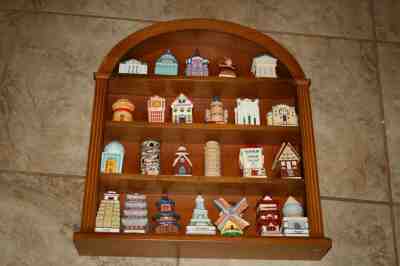 Danbury Mint Spices of the World Complete Set of 24 with original Display Rack