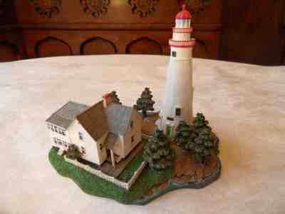 Danbury Mint Marblehead Light Lighthouse Bay Point Ohio Box