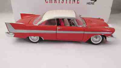 Danbury Die Cast Model Car. 1958 Plymouth Fury "Christine" Movie UNDISPLAYED.NR