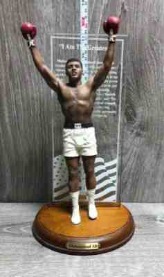 Muhammad Ali In THE GREATEST Figurine Statue The Danbury Mint 2014 