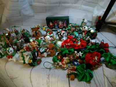 Huge Xmas Christmas Tree Ornaments Decoration Holiday The Danbury Mint Baby Lot