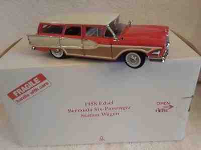 Danbury Mint Diecast Promo Car 1958 Edsel Bermuda Six-Passenger Station Wagon
