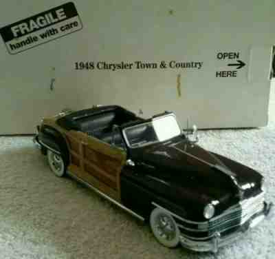 Danbury mint diecast 1:24 1948 Chrysler Town & Country 