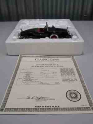 Danbury Mint 1927 Stutz Black Hawk 1:24 Scale Model Die Cast Metal Car, Vintage