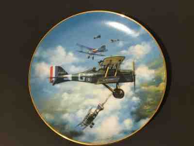WW1 aircraft SE5a plate produced by Danbury Mint -The classic RAF collection