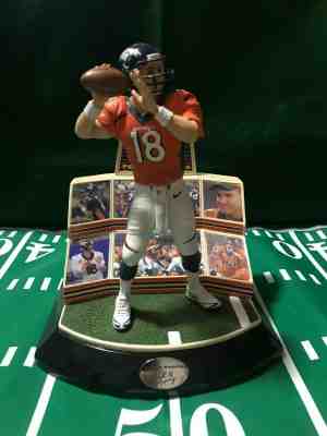 Bradford Exchange Peyton Manning Denver Broncos NFL Figurine