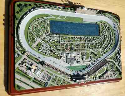 Danbury Mint, NASCAR Daytona Super Speedway Replica. 