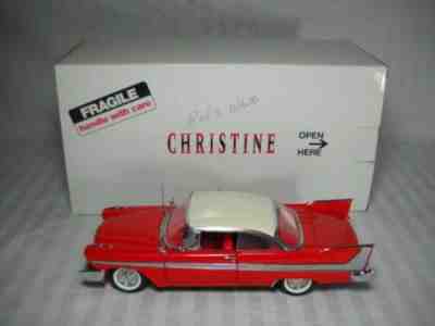 Rare Danbury Mint 1/24 "Christine" Stephen King 1958 Plymouth Fury Mint w/ Box