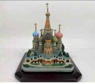 DANBURY MINT ST. BASIL CATHEDRAL MOSCOW WONDERS OF RUSSIA COLLECTION SCULPTURE