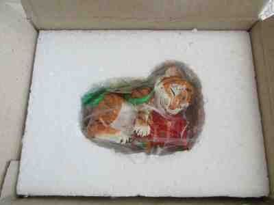 Danbury Mint Baby Tiger Cub Christmas Ornament NIB Free Shipping