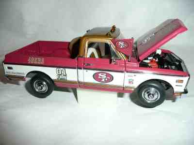 Collector 1972 Chevrolet Cheyenne C10 San Francisco 49ers Pickup