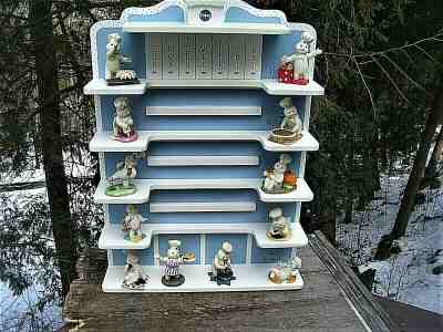 PILLSBURY DOUGHBOY CALENDAR KIDS ~ NICE COMPLETE SET W/DISPLAY ~ BY DANBURY MINT
