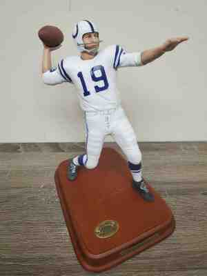 Danbury Mint Johnny Unitas Baltimore Colts Porcelain Figurine
