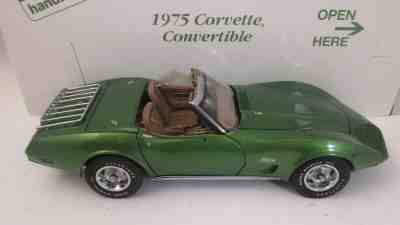 Danbury Die Cast Model Car.1/24.1975 Chevy Corvette Convertible UNDISPLAYED 