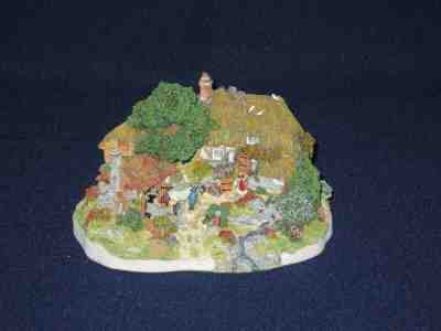 Danbury Mint Rare "The Village Smithy" Jane Hart 1994 Country Village MIB