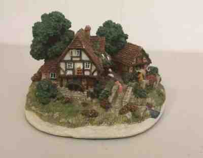 Rare Danbury Mint Vintage The Old Mill Jane Hart The Country Village Collection